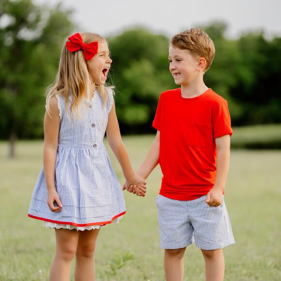 NWT Love & Grow Freedom Stripe Tunic Set Size 6 - Picture 4 of 7